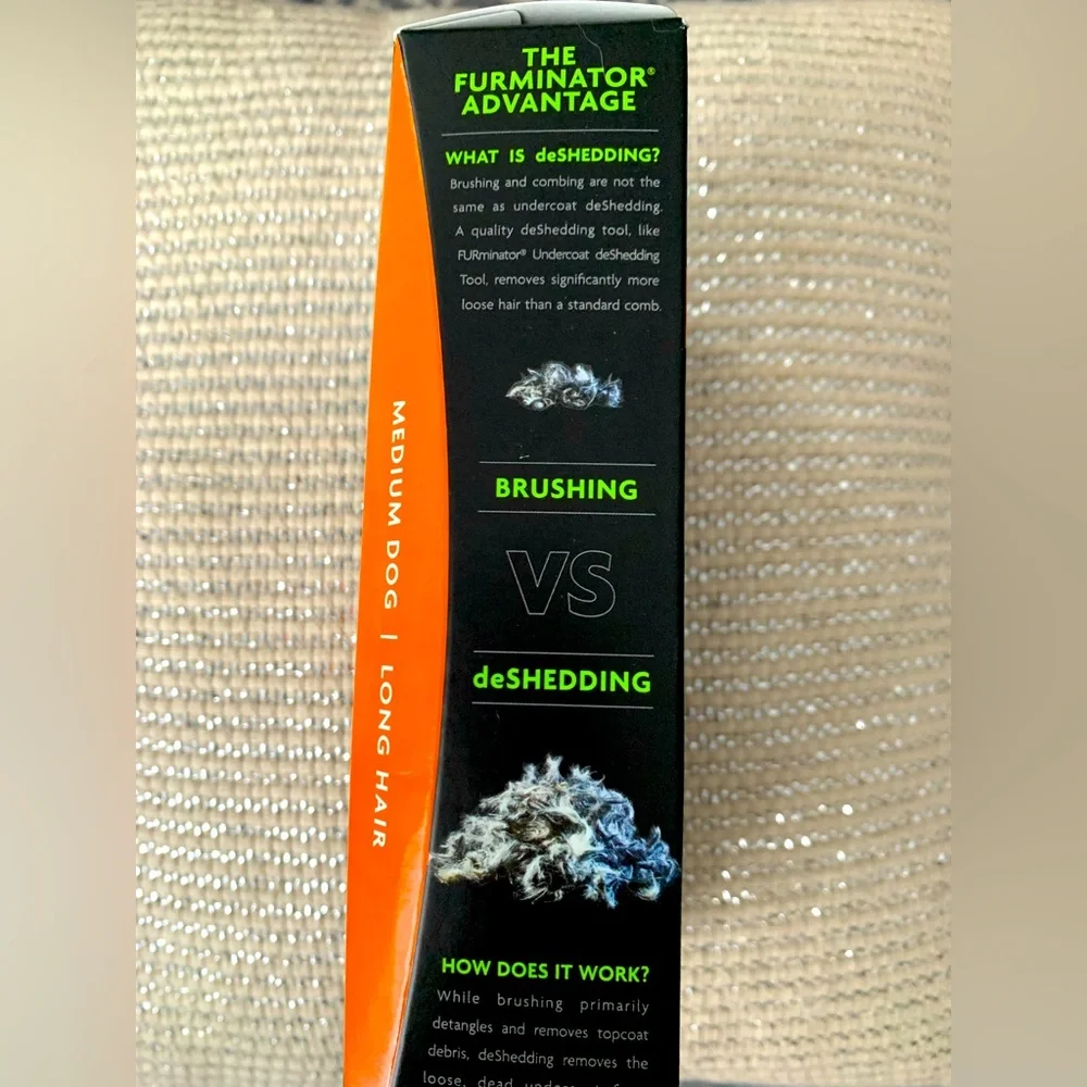 FURMINATOR 🐾UNDERCOAT DESHEDDING TOOL DOG GROOMING NWT SEALED BOX